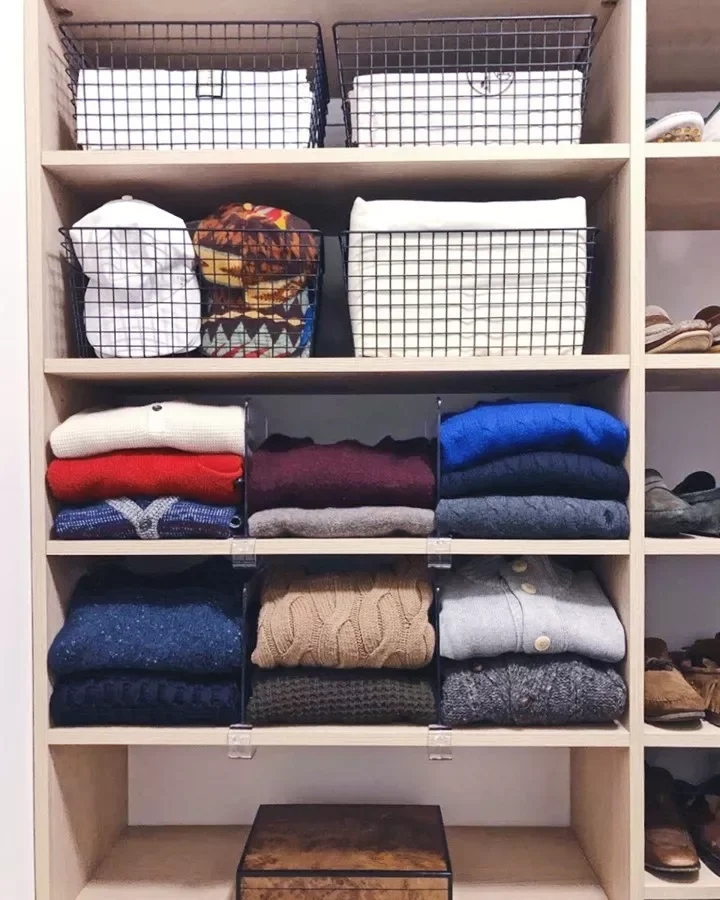 Use Wire Baskets for Small Items