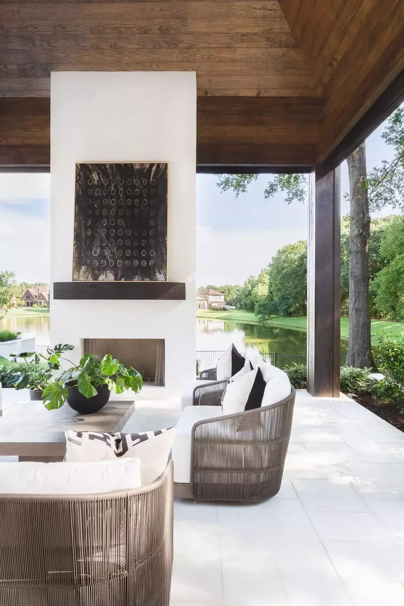 68 Patio Design Ideas That'll Have You Living Outdoors 16 Use Woodsy Colors