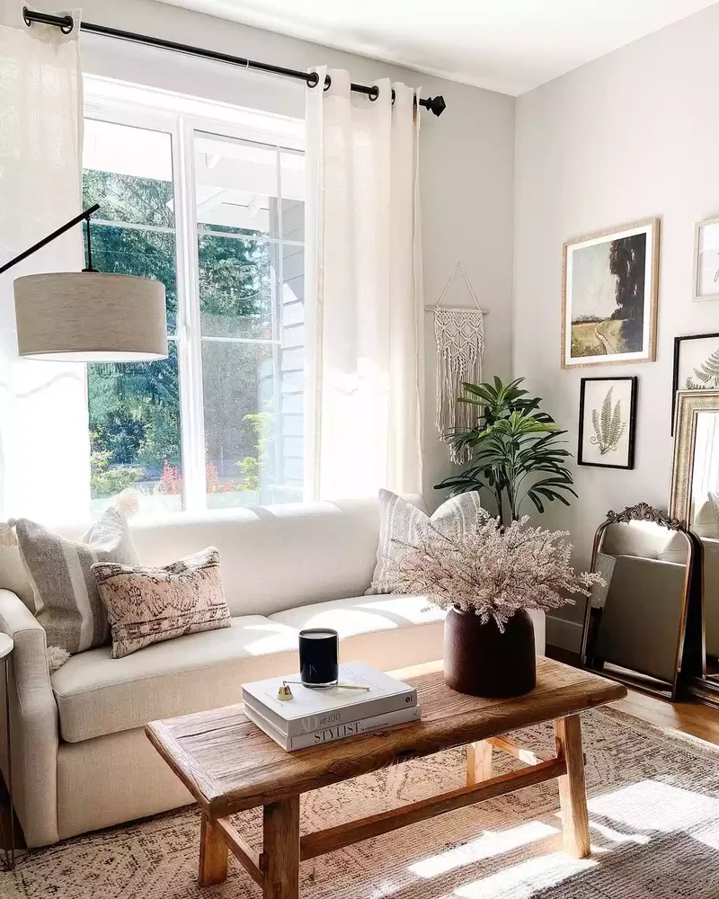 67 Farmhouse Style Ideas for Your Modern Rustic Home 25 Use a Bench as a Coffee Table