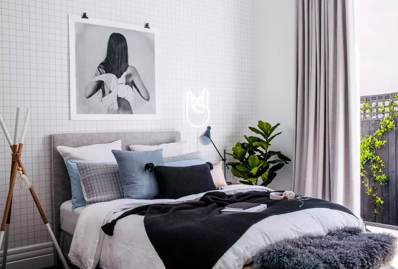 52 Creative and Stylish Teen Bedroom Design Inspirations 27 Use a Cool-Toned Palette