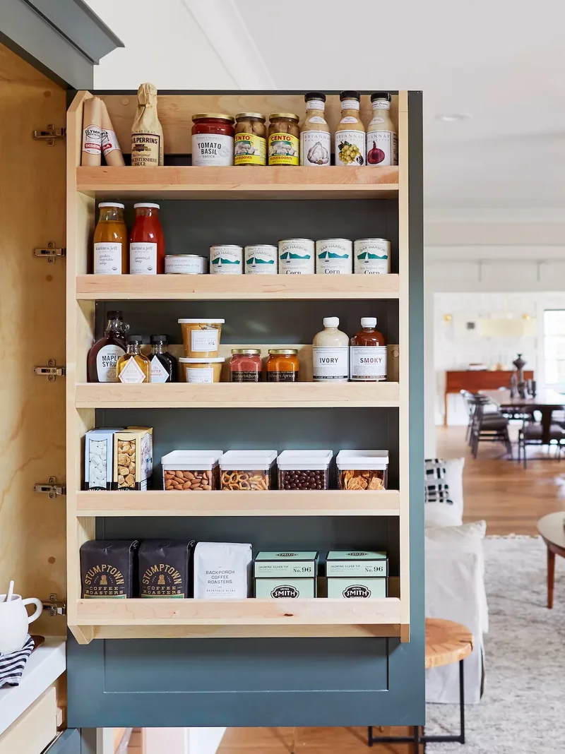 60 Smart Kitchen Cabinet Organization Ideas You'll Love 41 Use a Door Organizer