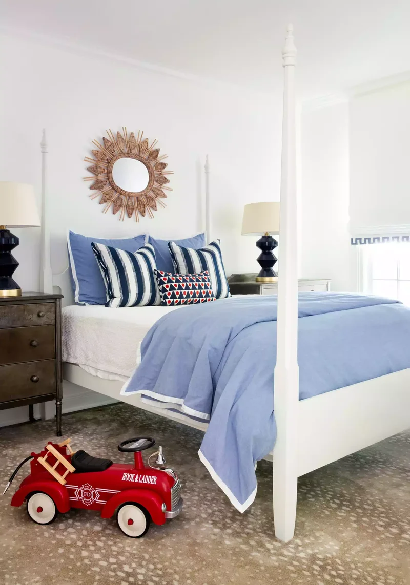 15 Beautiful Bedroom Mirror Ideas That Expand Your Space 12 Use a Mirror to Add Texture