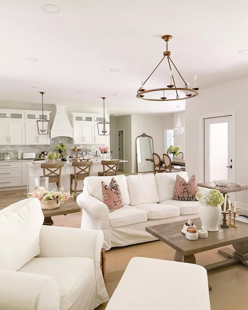 67 Farmhouse Style Ideas for Your Modern Rustic Home 23 Use a Neutral Color Palette