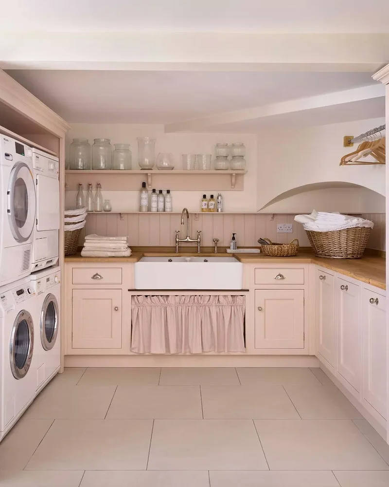30 Pink Kitchen Designs Showing Pink as the Ideal Neutral 27 Use a Powder Pink Hue
