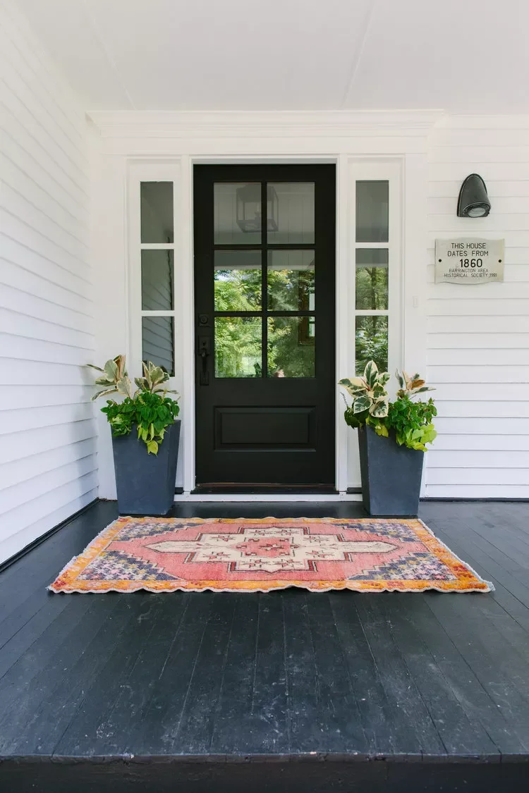 Use a Rug as a Doormat