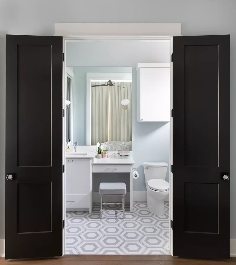 20 Makeup Vanity Ideas to Make Your Morning Routine Luxe 20 Use a Small Space