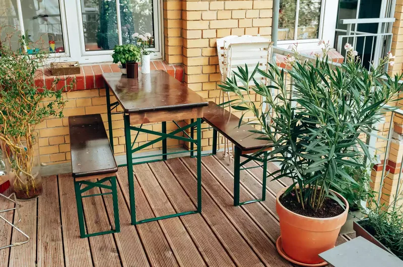 Use a Table With Benches