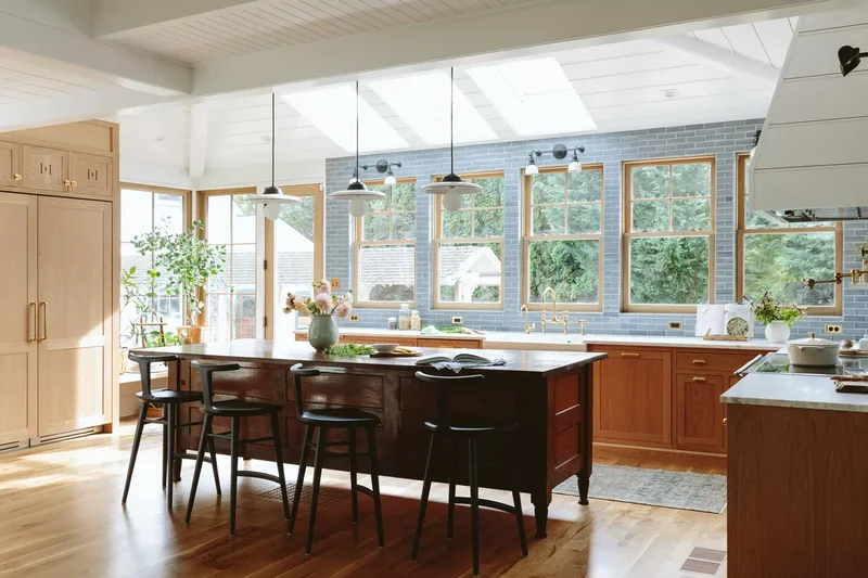 33 Smart Kitchen Layout Ideas for Better Flow and Function 19 Varied Finishes and Textures