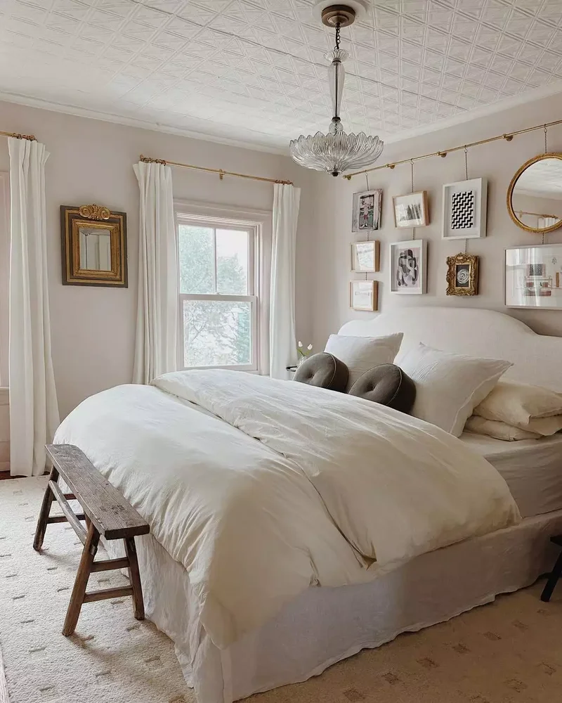 30 Beautiful Bedding Ideas to Make Your Bedroom Extra Cozy 4 Vary Pillow Shapes