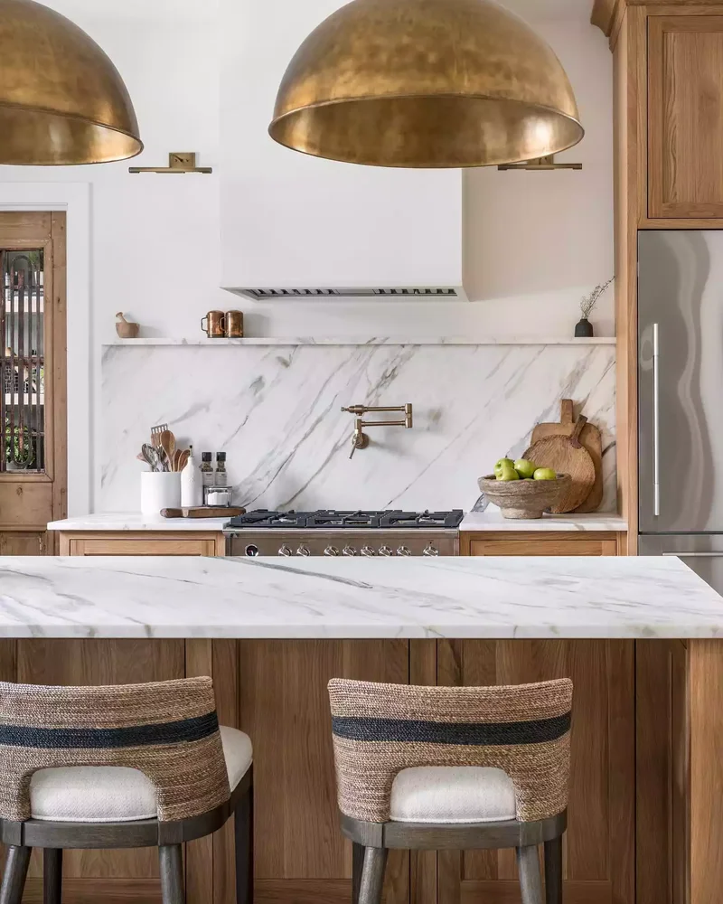 30 Charming Rustic Kitchen Ideas to Transform Your Space 24 Vary the Rustic Textures