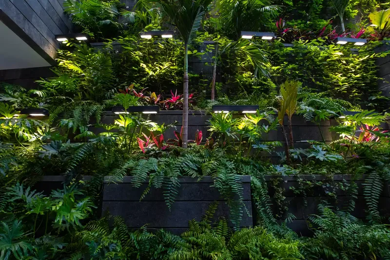 Vertical Garden Lighting