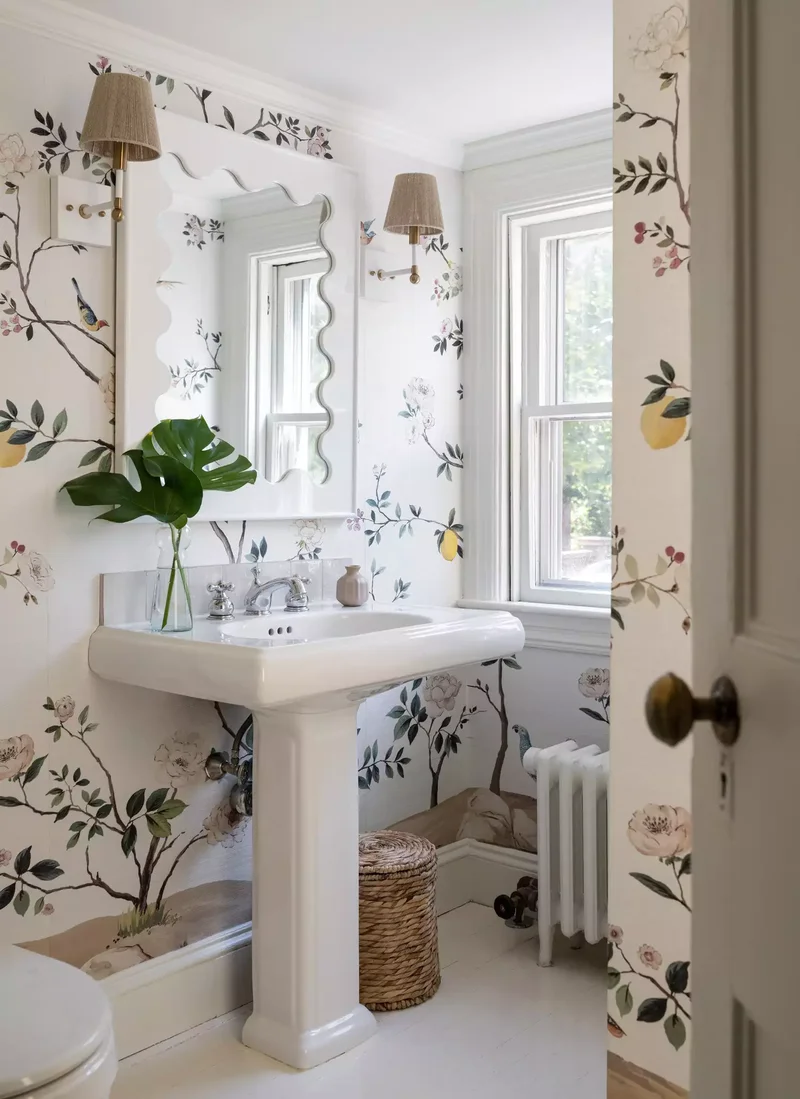 102 Beautiful Bathroom Design Ideas You'll Love to Recreate 13 Vintage Pedestal Sink