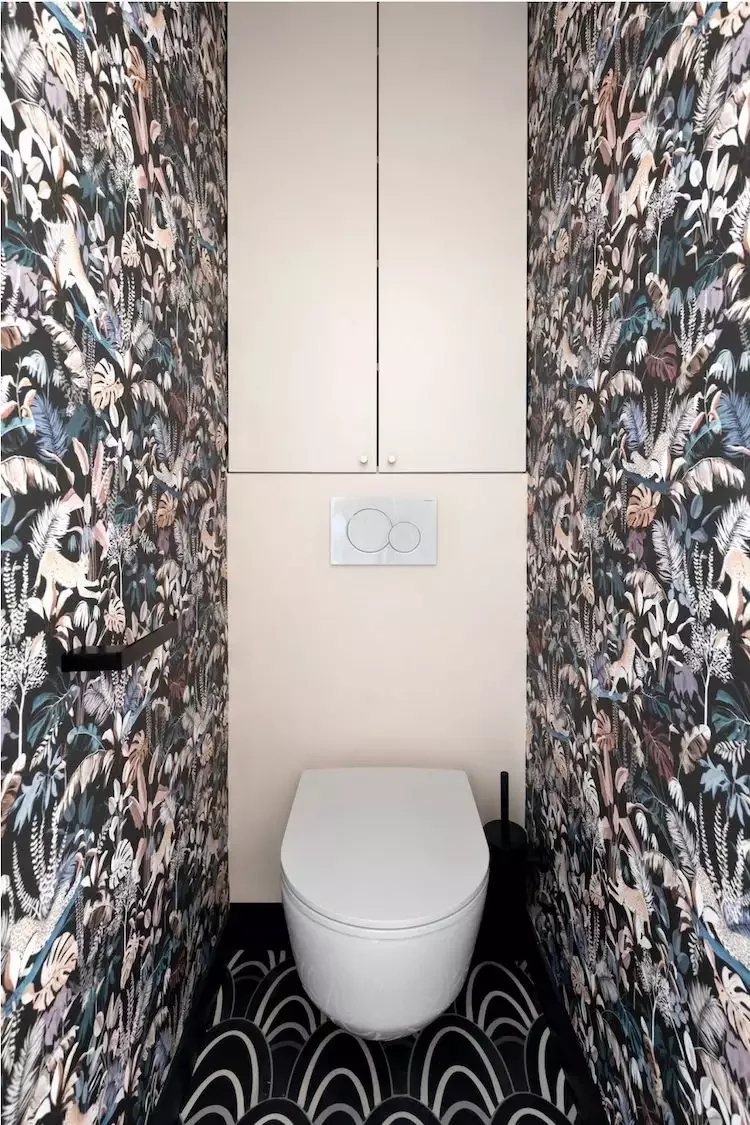 102 Beautiful Bathroom Design Ideas You'll Love to Recreate 68 WC Storage Cabinet