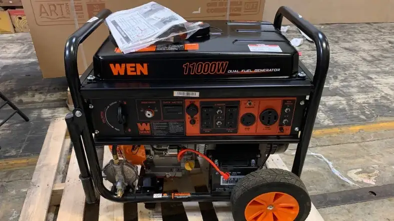 WEN DF1100T 11,000-Watt 120V/240V Dual Fuel Portable Generator