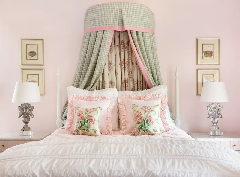 66 Creative Ways to Decorate Above Your Bed Beautifully 63 Wall-Mounted Canopy