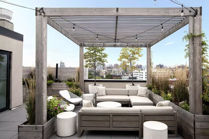 20 Stunning Modern Pergola Designs to Shade Your Backyard 6 Weathered Wood Pergola