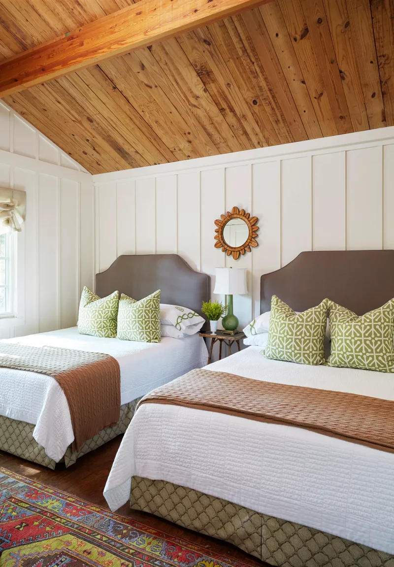 26 Green Bedroom Designs to Create Your Perfect Cozy Space 1 Welcome Guests with Calming Greens