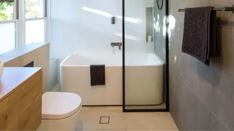 What About Spaces That Combine A Shower And A Tub