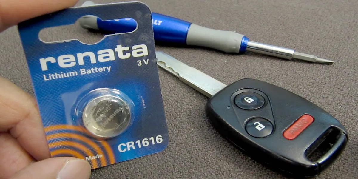 What Size Battery For Honda Key Fob