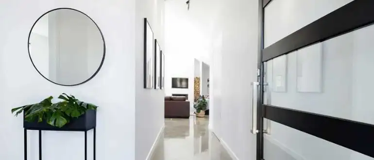 What Size Mirror For Entryway