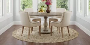 What Size Round Rug for 48 Table