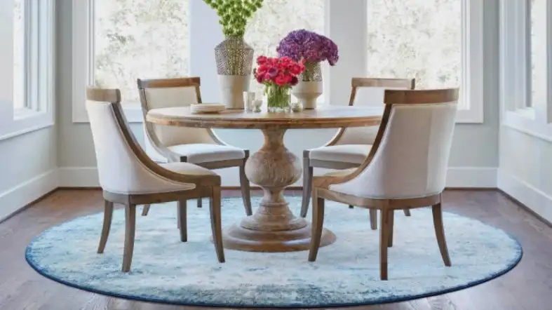 What Size Rug For 48″ Round Table?
