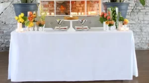 What Size Tablecloth For 6 Foot Table