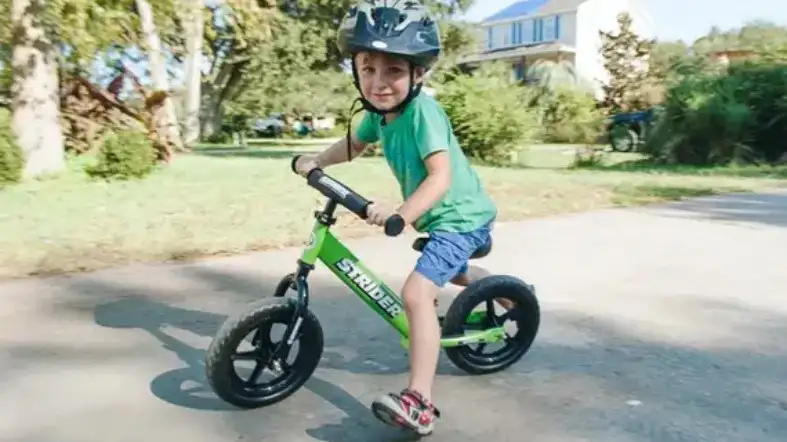 What size Strider bike for a 3-year-old Kid