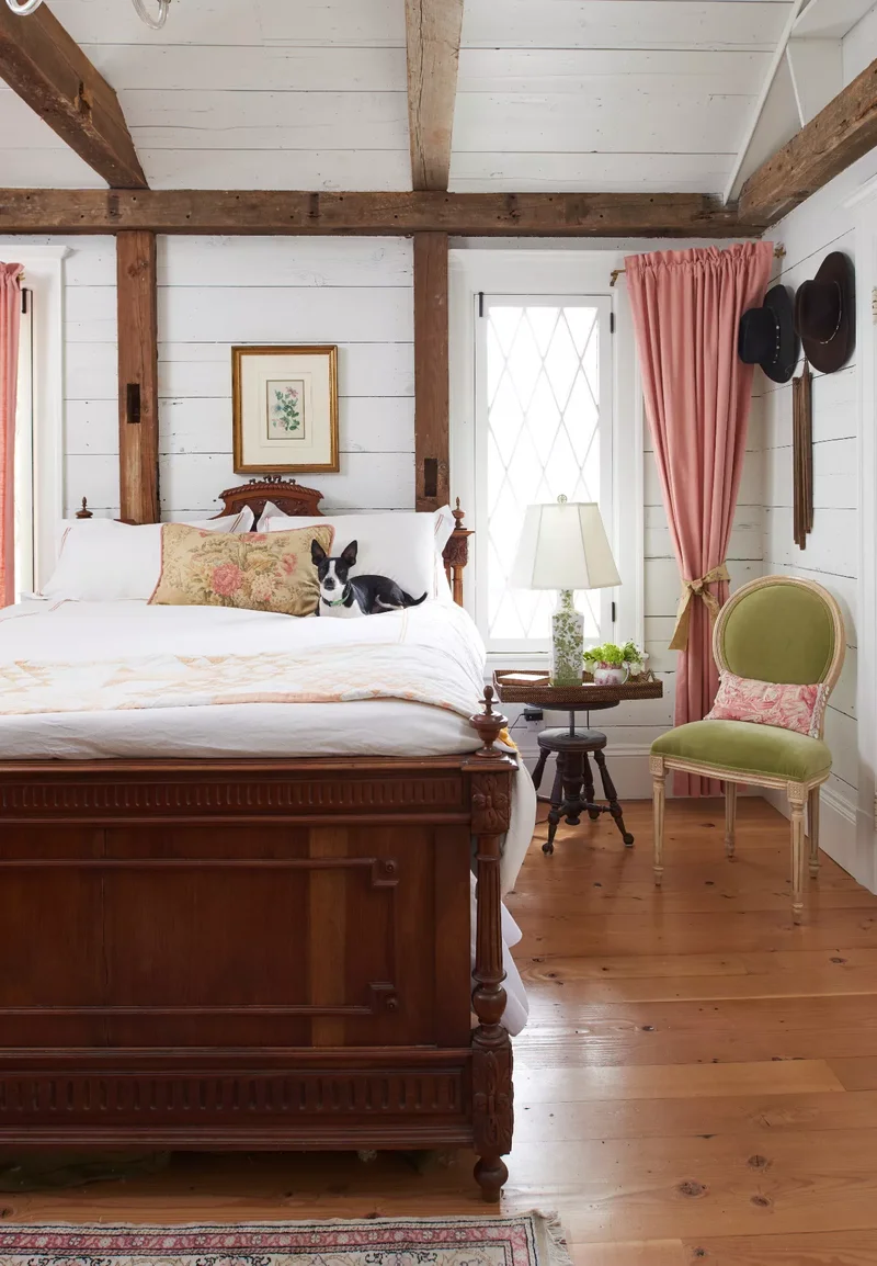 15 Cozy Farmhouse Bedroom Ideas to Transform Your Space 9 What’s Old Is New