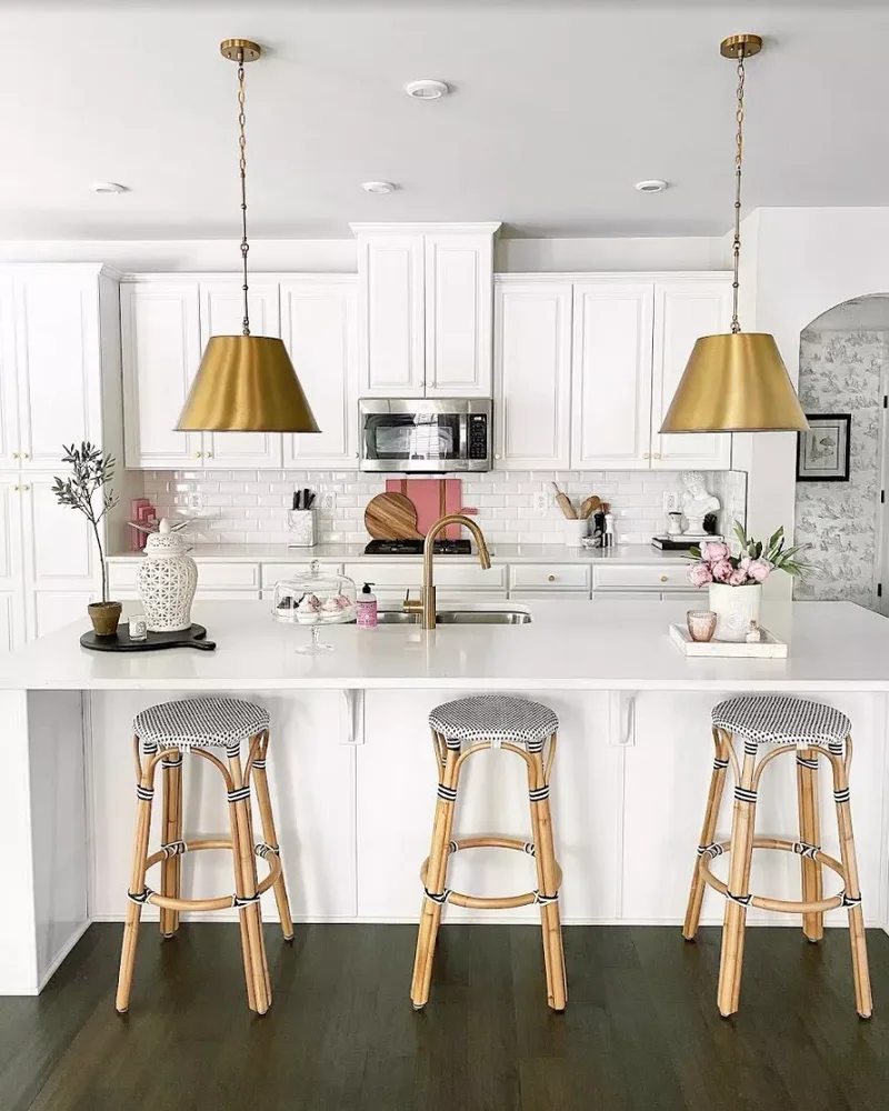 White Subway Tile Backsplash