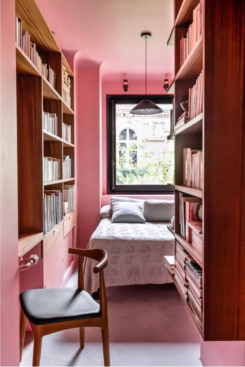 23 Small Bedroom Layout Ideas to Make Your Space Feel Larger 8 Window as a Headboard