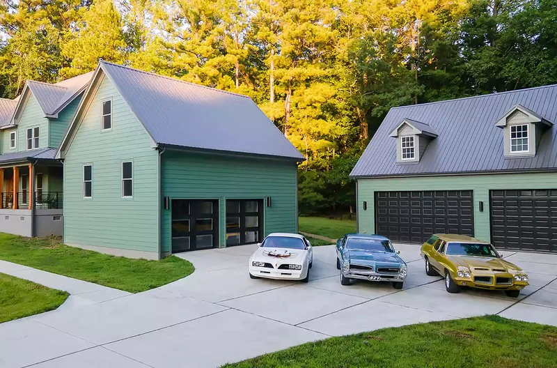 52 Stunning Garage Door Ideas to Boost Your Curb Appeal 45 Windowpane Doors