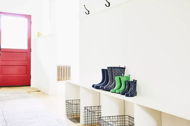20 Clever Garage Shoe Storage Solutions to Try Today 16 Wire Storage Baskets