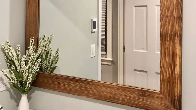 Wood-Framed Mirrors