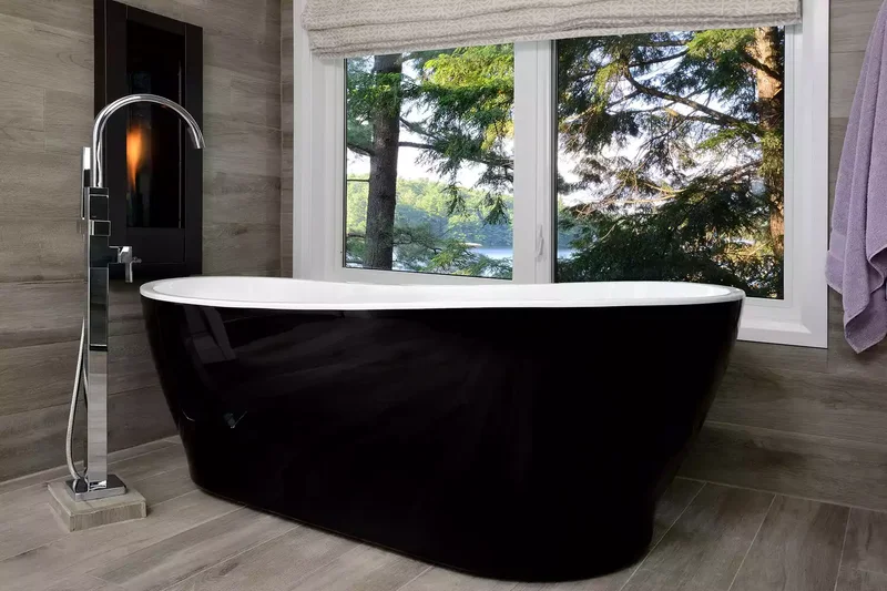 102 Beautiful Bathroom Design Ideas You'll Love to Recreate 48 Wood-Look Tile