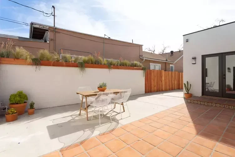 Wood Planter Fencing