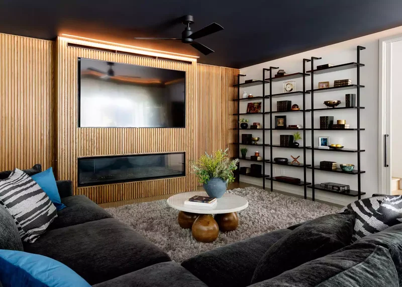 17 Design Ideas Showing Modern Style Can Be Warm & Inviting 5 Wood Slat Accent Walls