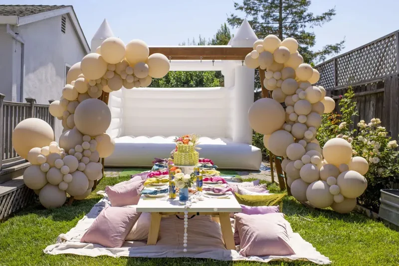 Wooden Bead Table Runner