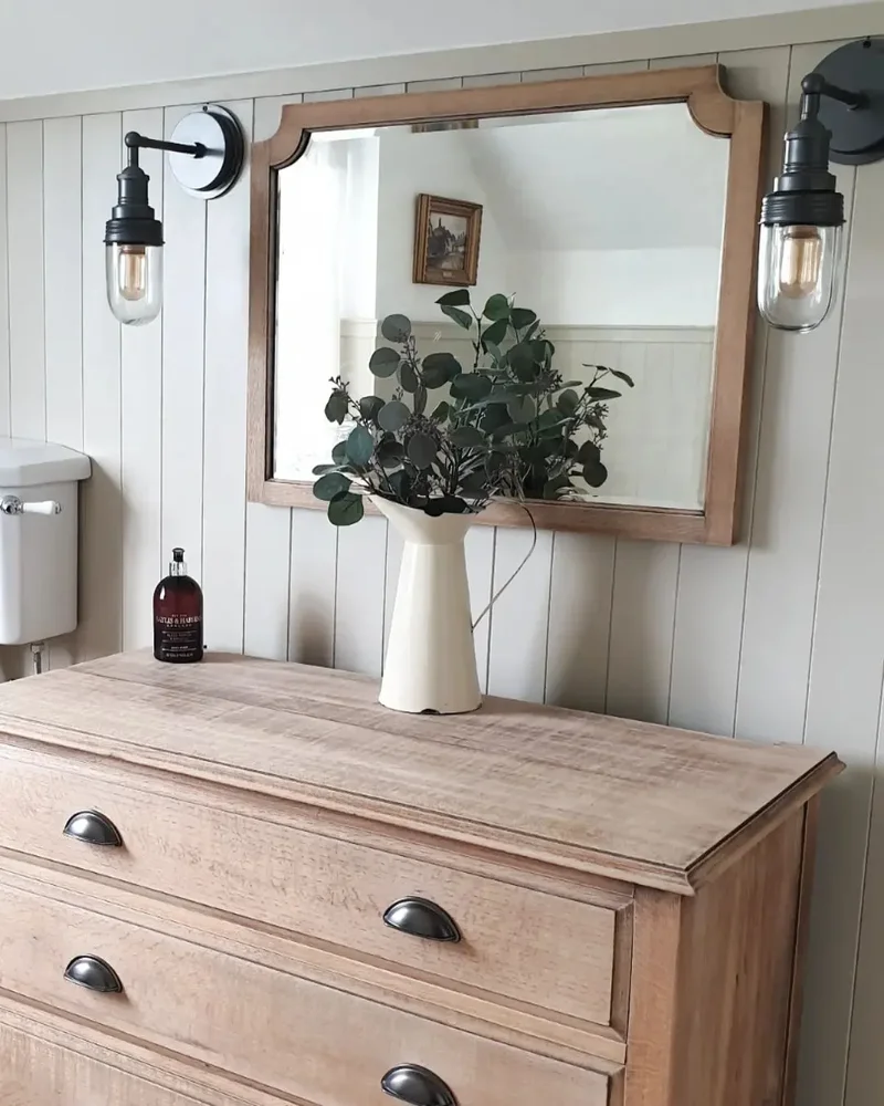 42 Country Bathroom Ideas for Your Modern Farmhouse Style 6 Wooden Warmth