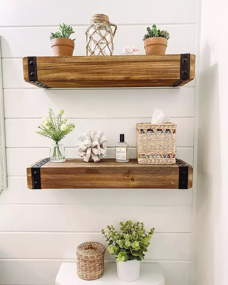 30 Beach-Inspired Bathroom Designs to Bring Coastal Vibes Home 28 Work in Some Wicker