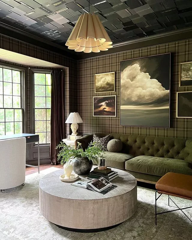 30 Living Room Wall Decor Ideas to Make a Bold Statement 15 Wow With Wallpaper