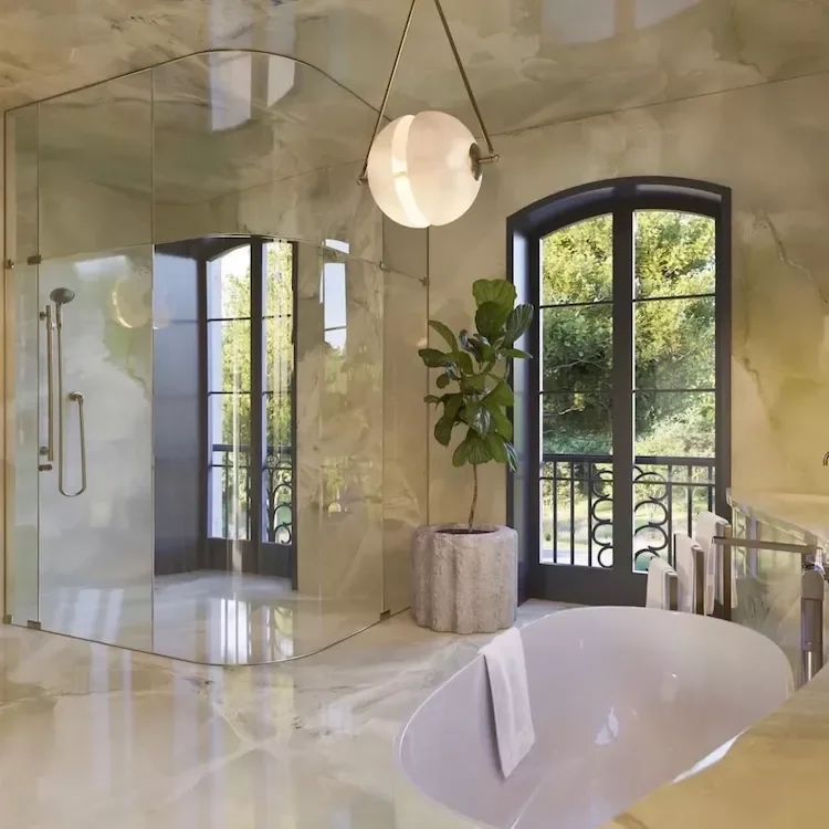 45 Elegant Bathroom Designs That Transform Your Home Spa 35 Wraparound Stone