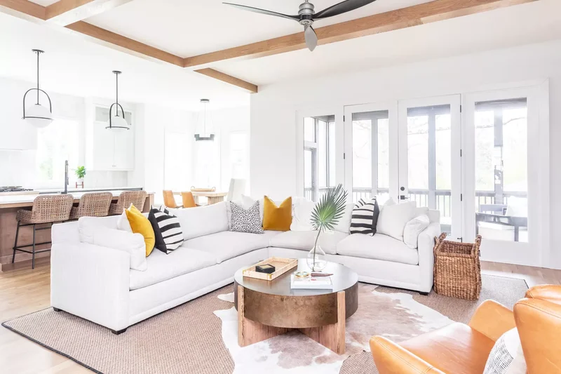 35 Open Floor Plan Design Ideas to Create Beautiful Flow 27 Zone With Area Rugs