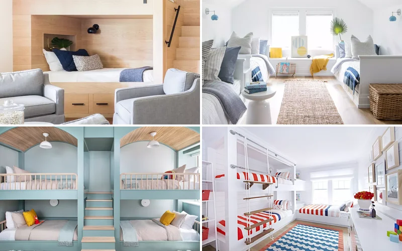 25 Beautiful Bunk Room Designs Everyone Will Adore