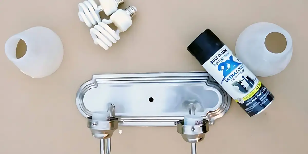 Can You Paint A Vanity Light Fixture