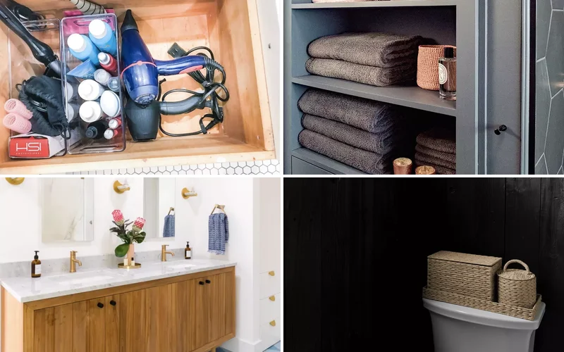 43 Bathroom Storage Solutions for More Space and Style