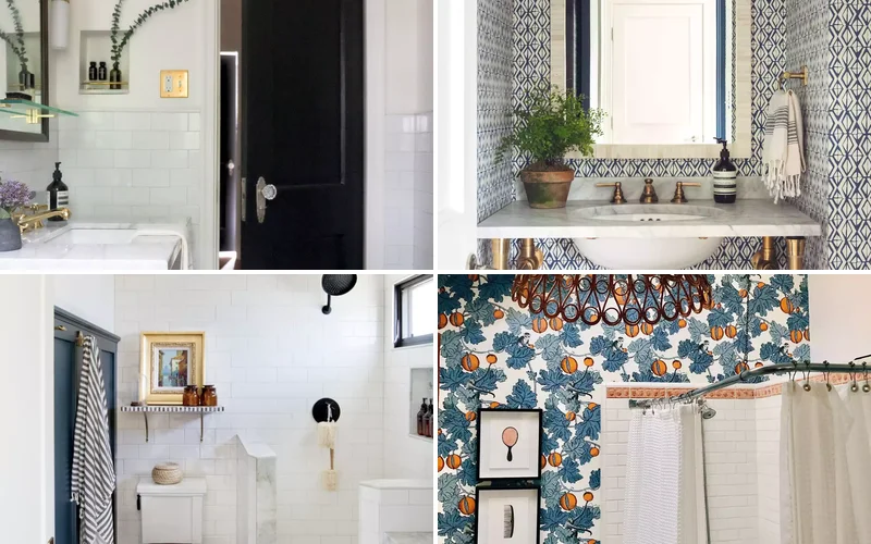 18 Beautiful Navy Blue Bathroom Design Ideas You’ll Love