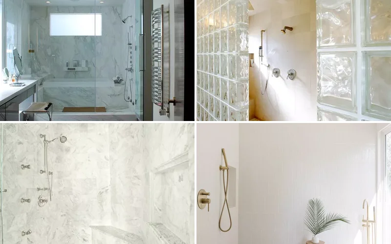 20 Walk-In Doorless Shower Designs for Your Spa Sanctuary