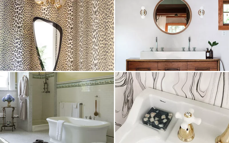 20 Vintage-Inspired Bathrooms Overflowing with Retro Appeal